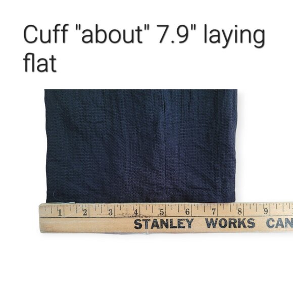 Anthropologie Dolan black Tami tencel cropped jumpsuit size XS EUC - Picture 12 of 15